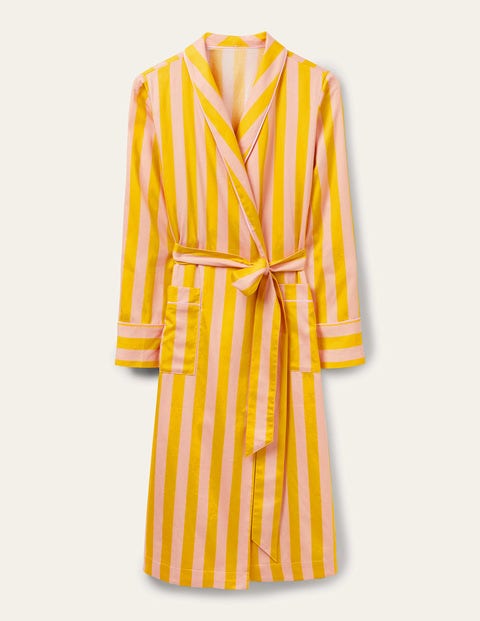 Janie Robe - Milkshake and Wasp Stripe Janie Robe - Milkshake and Wasp Stripe