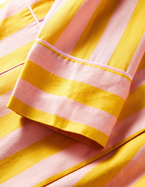 Janie Robe - Milkshake and Wasp Stripe Janie Robe - Milkshake and Wasp Stripe