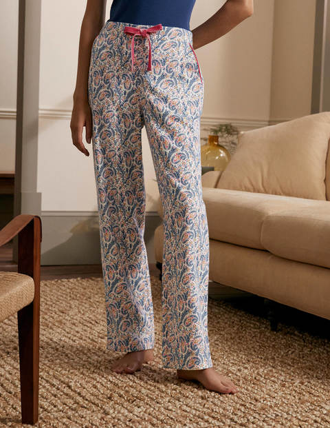 Vanessa Cosy Bottoms - Galaxy Blue, Floral Paisley Vanessa Cosy Bottoms - Galaxy Blue, Floral Paisley