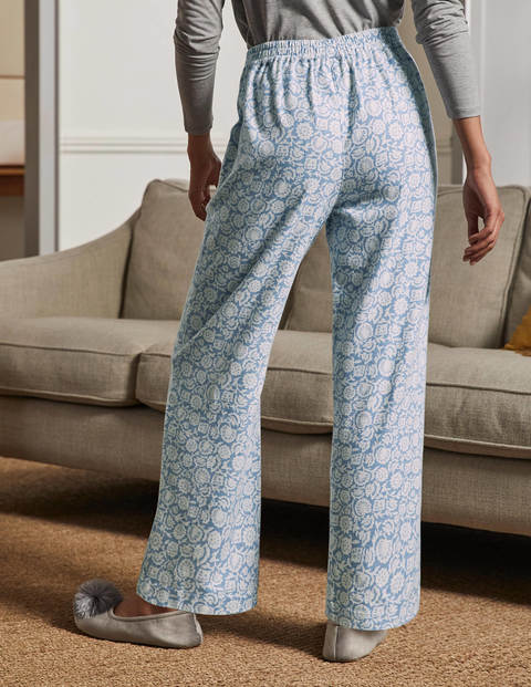 Vanessa Cosy Bottoms - Frosted Blue, Tangled Floral Vanessa Cosy Bottoms - Frosted Blue, Tangled Floral