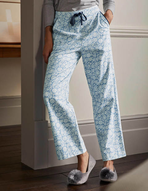 Vanessa Cosy Bottoms - Frosted Blue, Tangled Floral Vanessa Cosy Bottoms - Frosted Blue, Tangled Floral