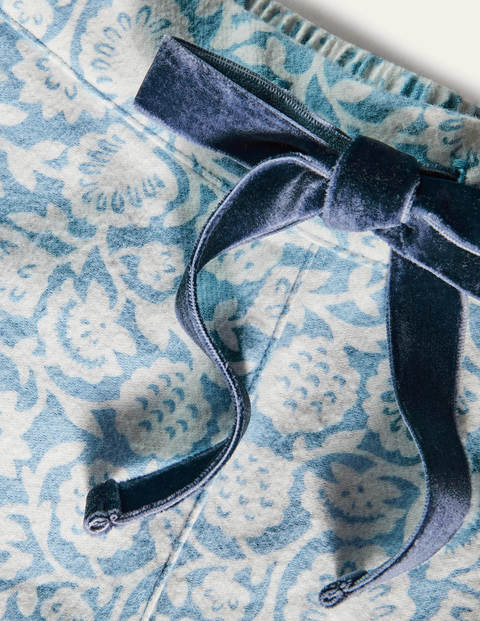 Vanessa Cosy Bottoms - Frosted Blue, Tangled Floral Vanessa Cosy Bottoms - Frosted Blue, Tangled Floral
