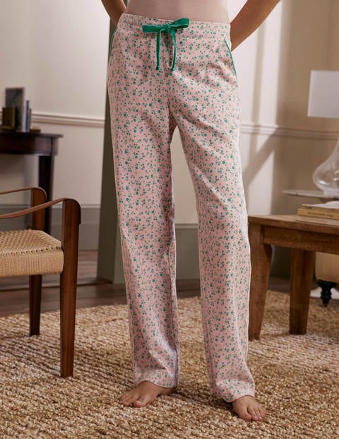 Vanessa Cosy Bottoms - Milkshake, Floral Sprig Vanessa Cosy Bottoms - Milkshake, Floral Sprig
