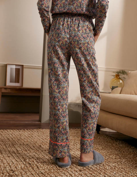 Janie Pajama Bottoms - Milkshake, Enchanting Forest Janie Pajama Bottoms - Milkshake, Enchanting Forest