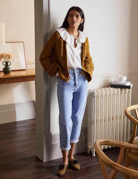 Barrel-Jeans - Helles Vintage-Denim Barrel-Jeans - Helles Vintage-Denim