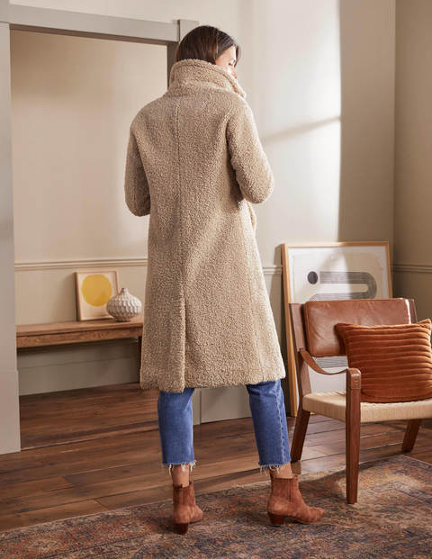 Canterbury Strukturierter Mantel - Hellbeige Canterbury Strukturierter Mantel - Hellbeige