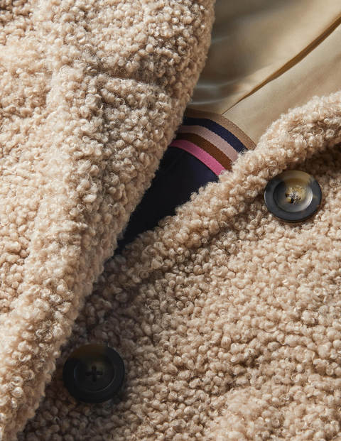 Canterbury Strukturierter Mantel - Hellbeige Canterbury Strukturierter Mantel - Hellbeige
