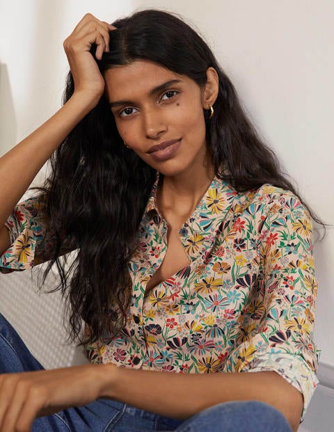 The Cotton Shirt - Milkshake, Wild Dandelion The Cotton Shirt - Milkshake, Wild Dandelion