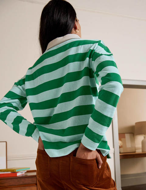 Phillipa Rugby Top - Surf/ Forest Phillipa Rugby Top - Surf/ Forest