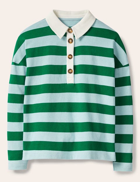 Phillipa Rugby Top - Surf/ Forest Phillipa Rugby Top - Surf/ Forest