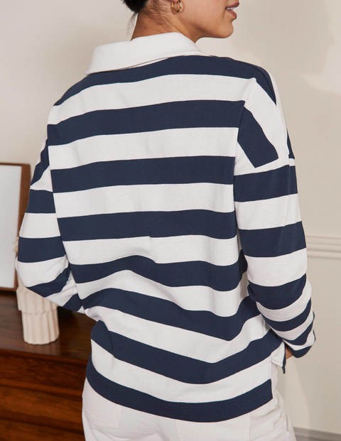 Phillipa Rugby Top - Navy/Ivory Phillipa Rugby Top - Navy/Ivory