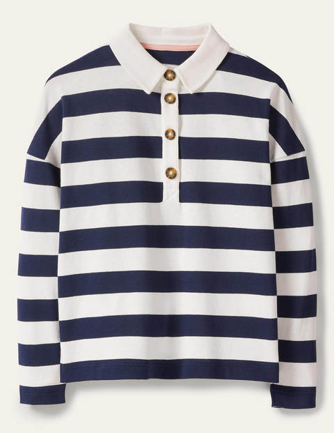 Phillipa Rugby Top - Navy/Ivory Phillipa Rugby Top - Navy/Ivory