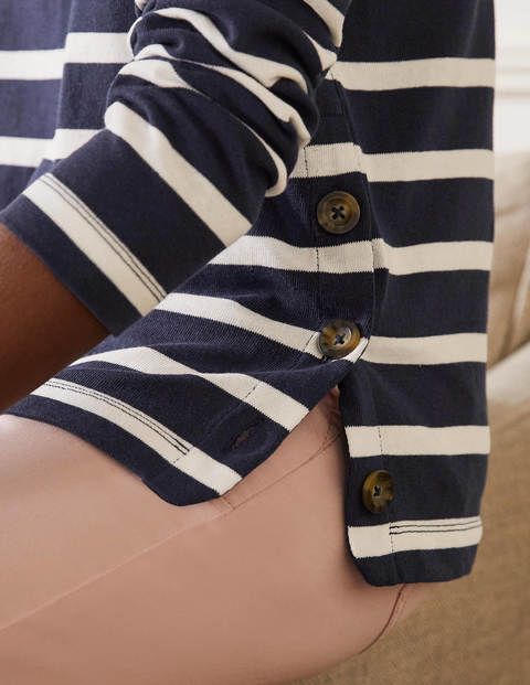 Sophie Long Sleeve Breton - Navy/Ivory Sophie Long Sleeve Breton - Navy/Ivory