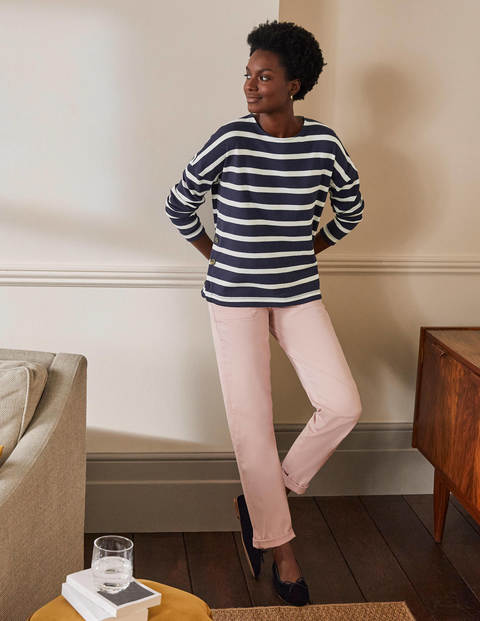Sophie Long Sleeve Breton - Navy/Ivory Sophie Long Sleeve Breton - Navy/Ivory
