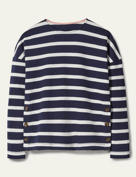Sophie Long Sleeve Breton - Navy/Ivory Sophie Long Sleeve Breton - Navy/Ivory