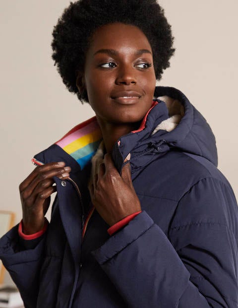 Skye Steppmantel - Navy Skye Steppmantel - Navy