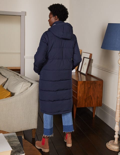 Skye Steppmantel - Navy Skye Steppmantel - Navy