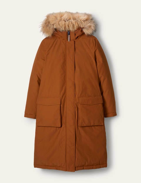 Orkney Padded Parka Coat - Ginger Orkney Padded Parka Coat - Ginger