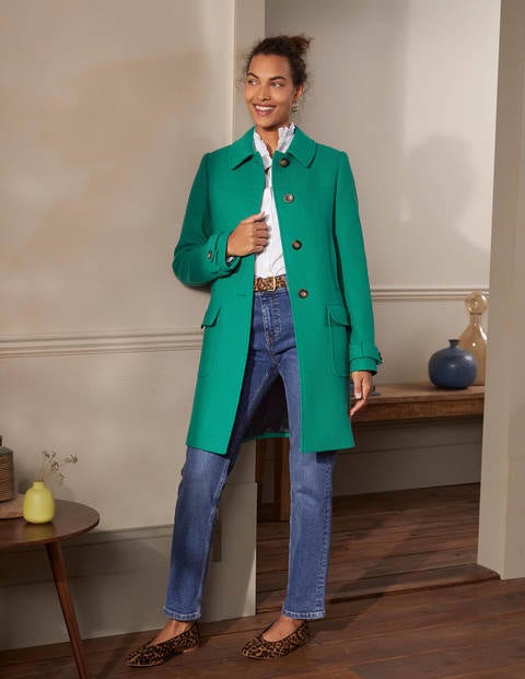 Durham Wool Blend Coat - Wild Meadow Durham Wool Blend Coat - Wild Meadow