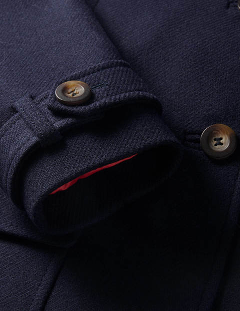 Durham Wool Blend Coat - Navy Durham Wool Blend Coat - Navy