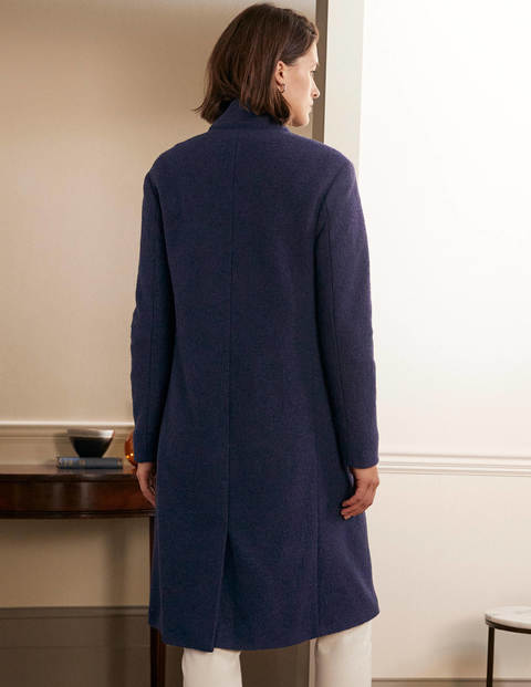 Chiltern Wool Blend Coat - Navy Chiltern Wool Blend Coat - Navy