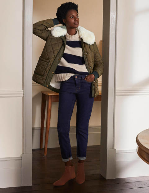 Hollie Quilted Jacket - Khaki Hollie Quilted Jacket - Khaki