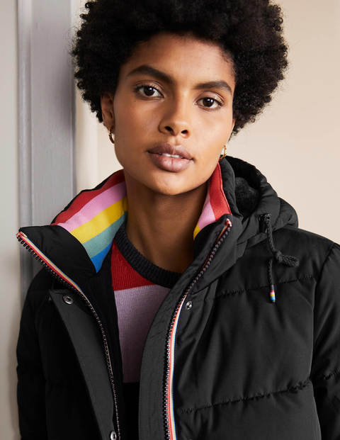 Brecon Puffer Coat - Black Brecon Puffer Coat - Black