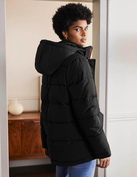 Brecon Puffer Coat - Black Brecon Puffer Coat - Black