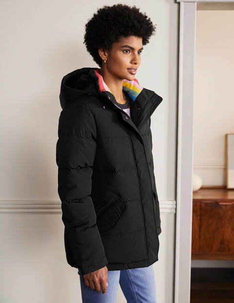 Brecon Puffer Coat - Black Brecon Puffer Coat - Black