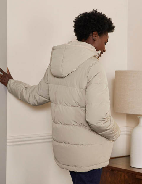 Brecon Puffer Coat - Linen Brecon Puffer Coat - Linen