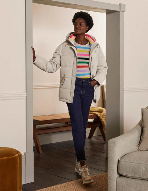 Brecon Puffer Coat - Linen Brecon Puffer Coat - Linen