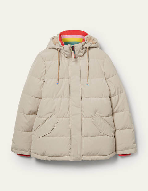 Brecon Puffer Coat - Linen Brecon Puffer Coat - Linen