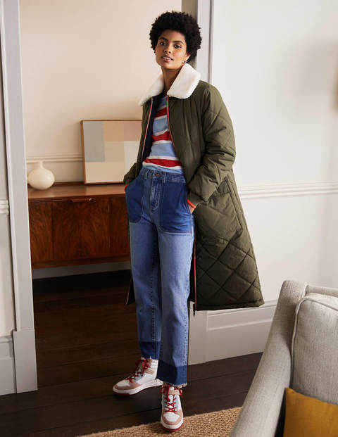 reversible bubble coat