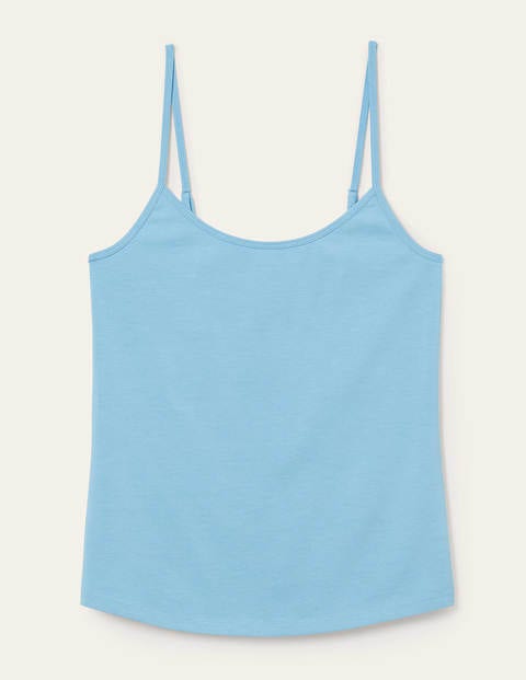 Plain Cami Top - Frosted Blue Plain Cami Top - Frosted Blue