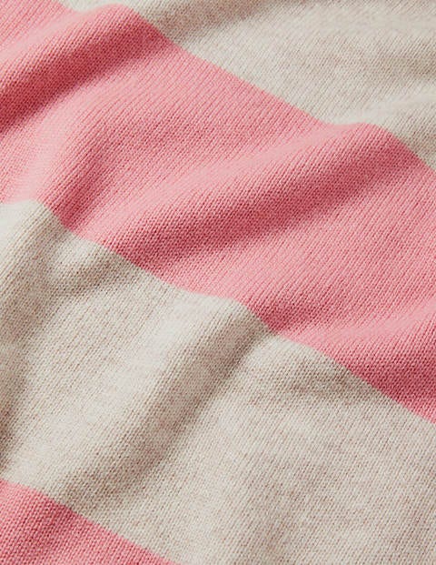 Harriet Sweater Vest - Chinchilla/Formica Pink Stripe Harriet Sweater Vest - Chinchilla/Formica Pink Stripe