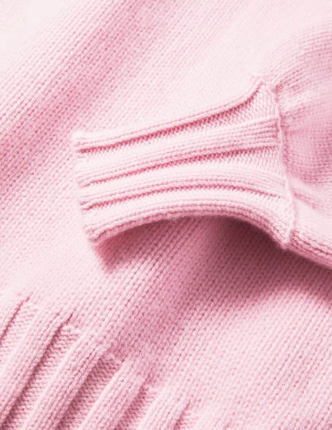 Diana Chunky Cashmere Jumper - Pink Diamond Diana Chunky Cashmere Jumper - Pink Diamond