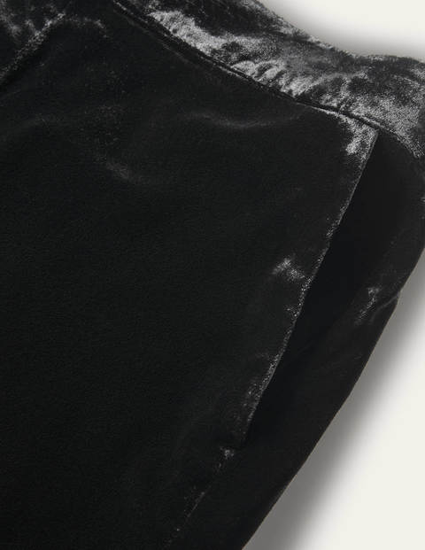 Velvet Trousers - Black Velvet Trousers - Black