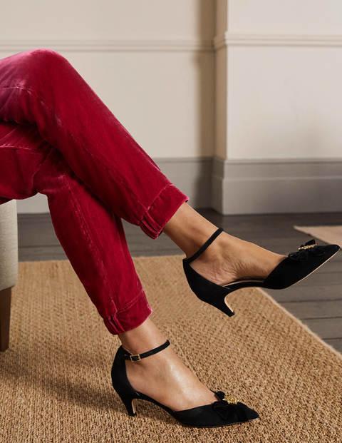Cuffed Velvet Pants - Pom Pom Cuffed Velvet Pants - Pom Pom