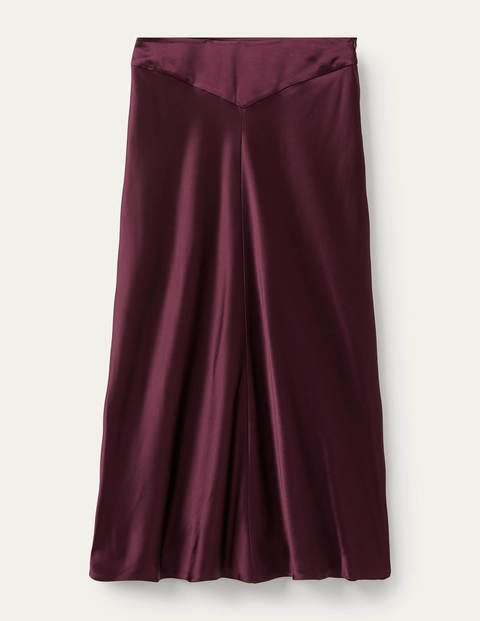Seam Detail Midi Skirt - Deep Wisteria Seam Detail Midi Skirt - Deep Wisteria