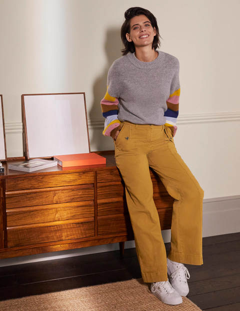 Pantalon chino large - Encens Pantalon chino large - Encens