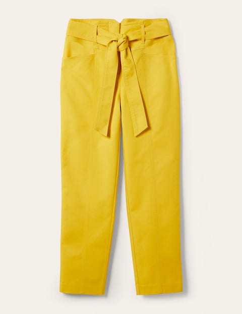 Tailored Tie Waist Pants - Wasp Tailored Tie Waist Pants - Wasp