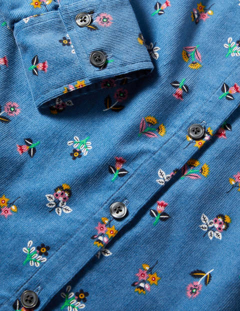 Chemise Henrietta - Ruban bleu, motif Dainty Floral Chemise Henrietta - Ruban bleu, motif Dainty Floral