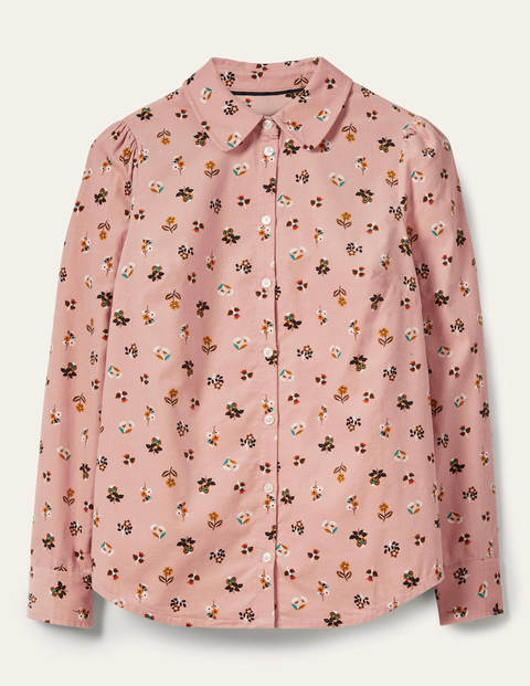 Henrietta Shirt - Milkshake, Dainty Floral Henrietta Shirt - Milkshake, Dainty Floral