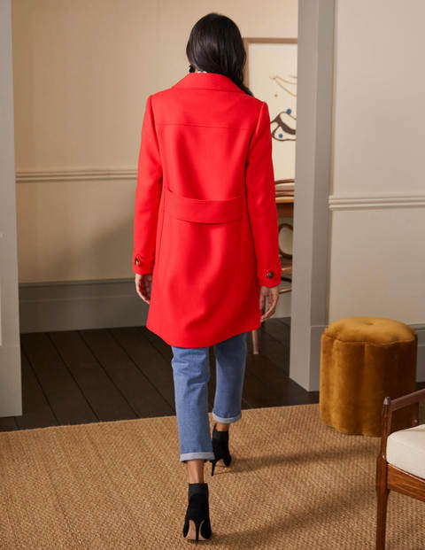 Durham Wool Blend Coat - Poppadew Durham Wool Blend Coat - Poppadew