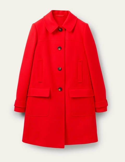 Durham Wool Blend Coat - Poppadew Durham Wool Blend Coat - Poppadew