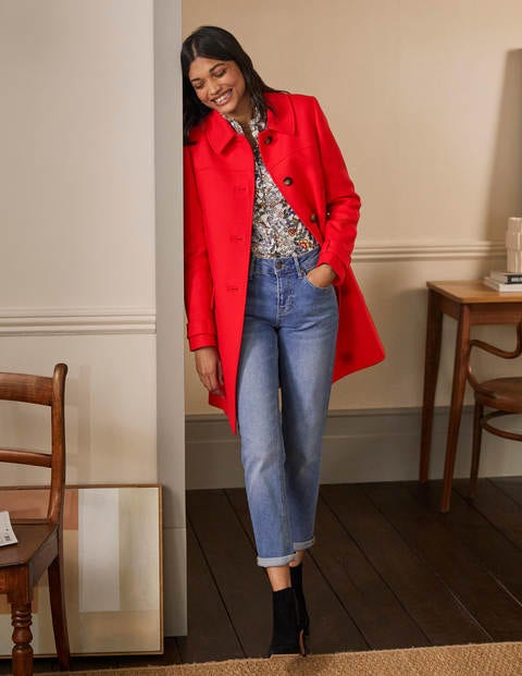 Durham Wool Blend Coat - Poppadew Durham Wool Blend Coat - Poppadew