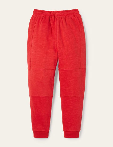Pantalon de survêtement à genoux renforcés - Rouge feu