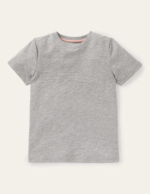 Slub Washed T-shirt - Grey Marl