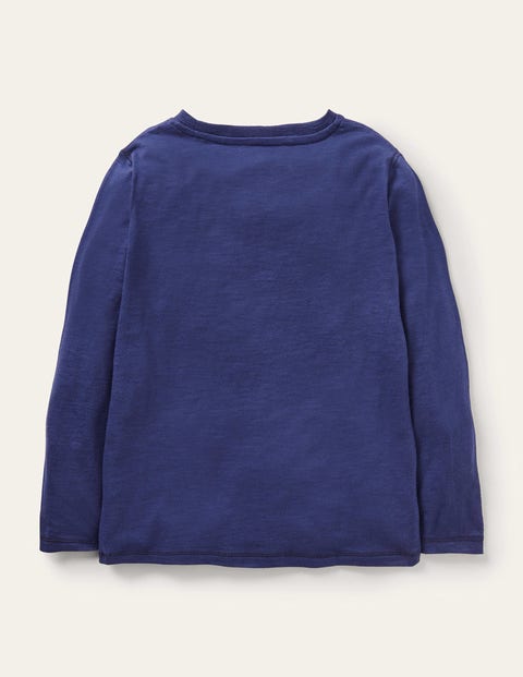 Supersoft Long-sleeved T-shirt - College Navy Marl