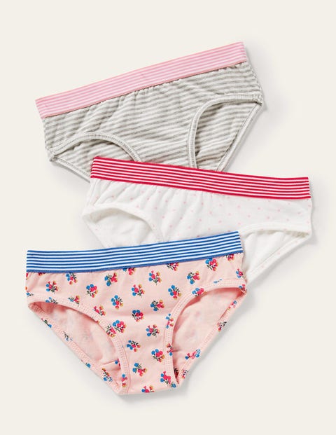 Underwear 3 Pack - Pink Floral